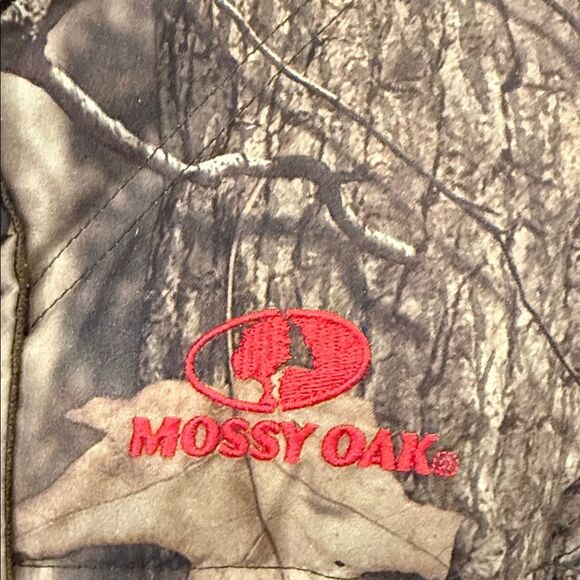 Mossy Oak Kids Camo Puffer Jacket with Hood - Picture 2 of 14